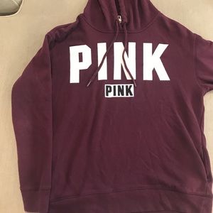 Pink Victoria’s Secret Drawstring Hoodie
